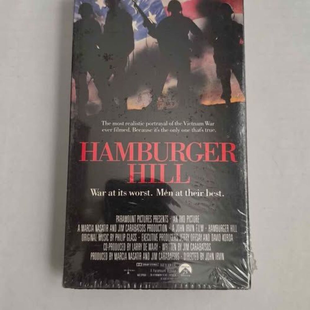 Hamburger Hill VHS Tape